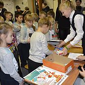 К акции по сбору материалов для творчества присоединились учащиеся лицея № 110 г. Екатеринбурга
